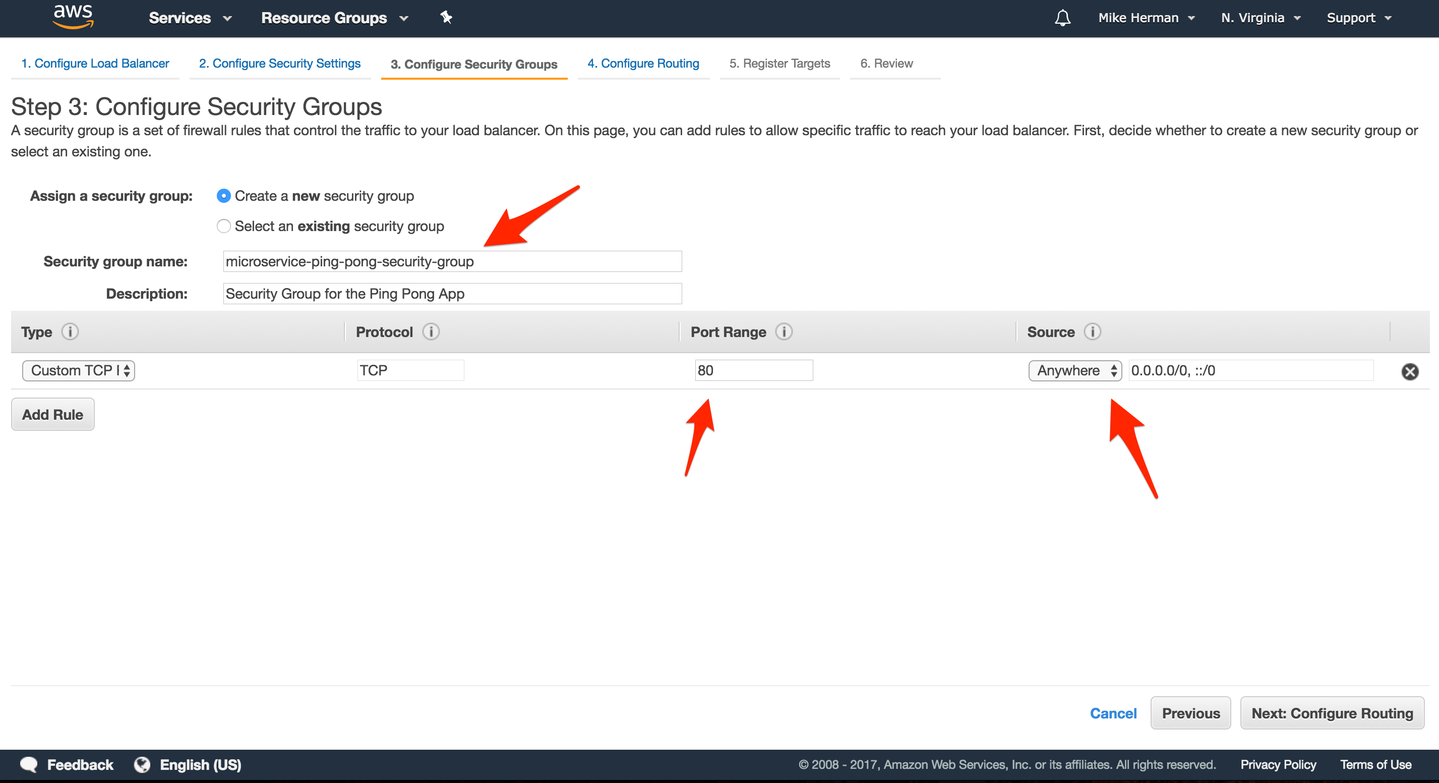 configure load balancer