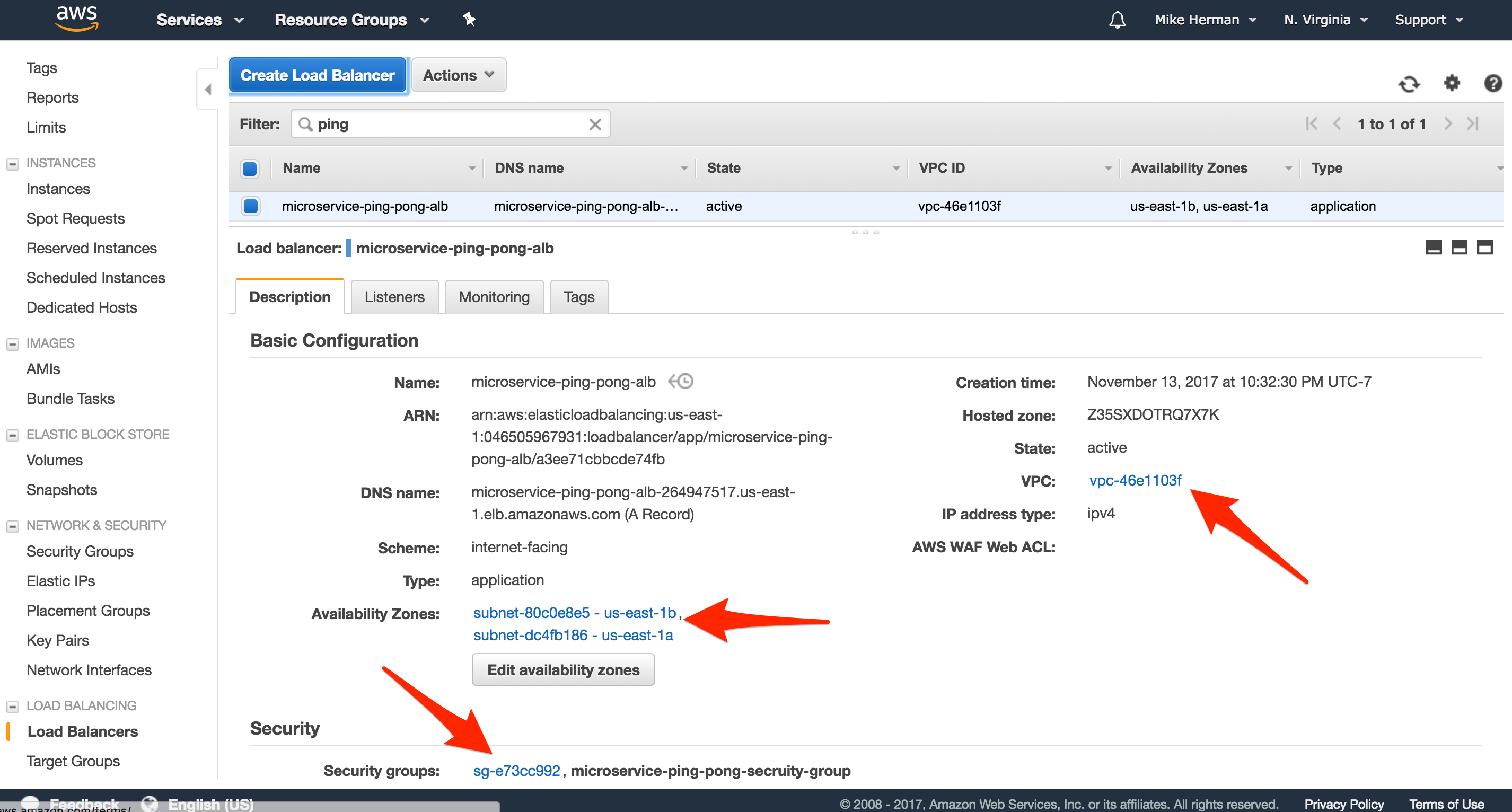 aws ecs load balancer